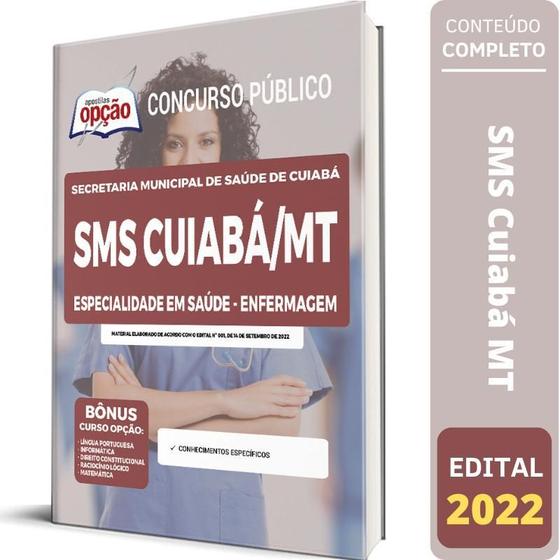 Imagem de Apostila Concurso Sms Cuiabá Mt - Enfermeiro