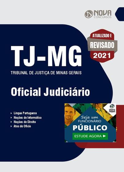 Imagem de Apostila Concurso TJ MG - Ofical Judiciário