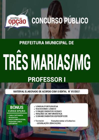 Imagem de Apostila Concurso Três Marias Mg - Professor 1