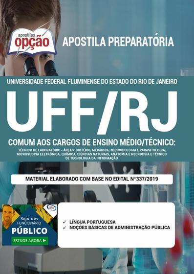 Imagem de Apostila Concurso Uff Rj - Cargos De Ensino Médio/Técnico