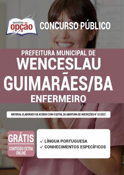 Imagem de Apostila Concurso Wenceslau Guimarães Ba - Enfermeiro