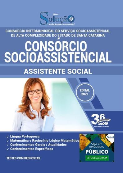 Imagem de Apostila Consórcio Socioassistencial Sc - Assistente Social