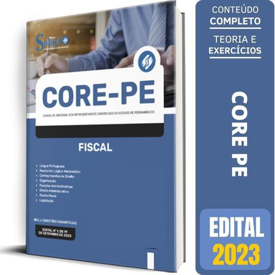 Imagem de Apostila Core Pe 2023 - Fiscal