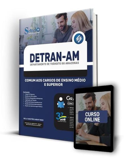 Imagem de Apostila DETRAN-AM - Comum aos Cargos de Ensino Médio e Superior