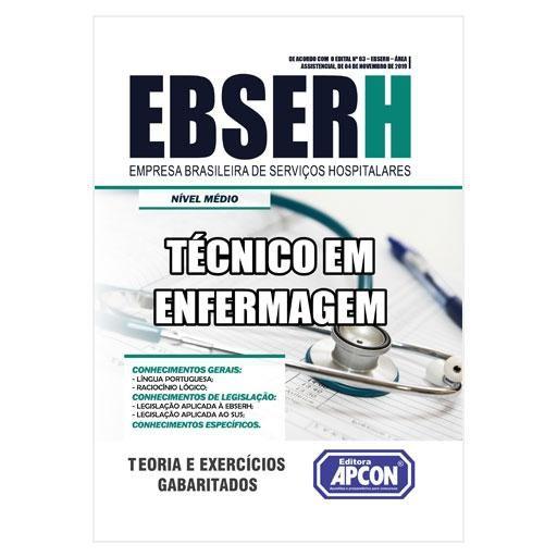 Imagem de Apostila EBSERH 2019 - Técnico em Enfermagem