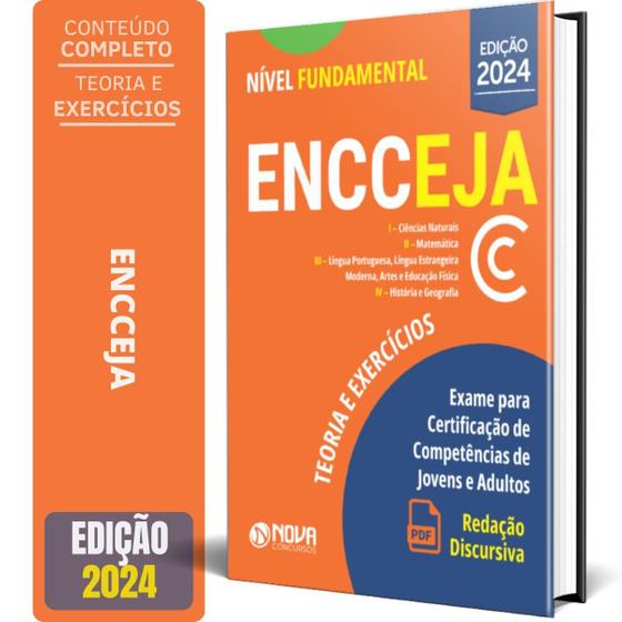 Imagem de Apostila Encceja 2024 - Nível Fundamental