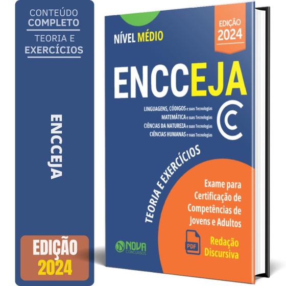 Imagem de Apostila Encceja 2024 - Nível Médio