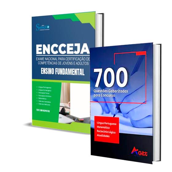 Imagem de Apostila ENCCEJA ATUALIZADA Ensino Fundamental + 700 Questões