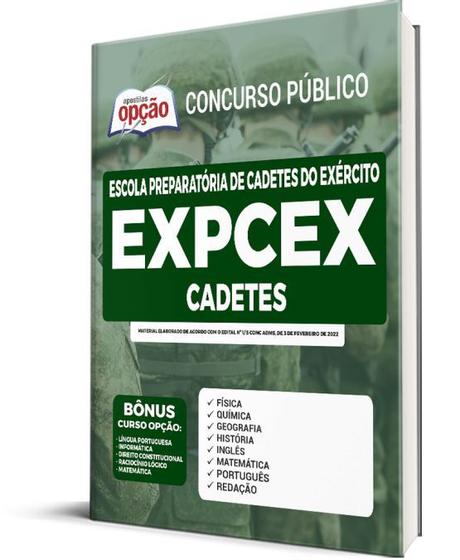 Imagem de Apostila EsPCEx 2022 - Cadetes