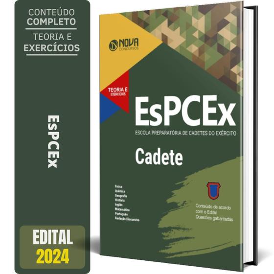 Imagem de Apostila Espcex 2024 - Cadetes Do Exército