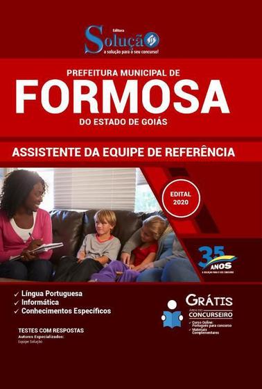 Imagem de Apostila Formosa-Go 2020 Assistente De Referência - Editora Solucao