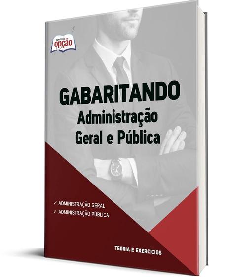 Imagem de Apostila Gabaritando - Administração Geral e Pública