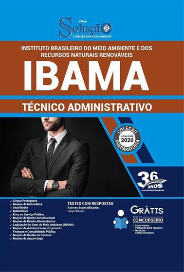 Imagem de Apostila Ibama 2020 - Técnico Administrativo