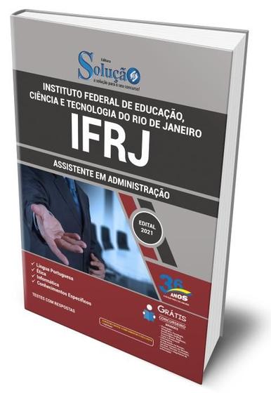 Imagem de Apostila IFRJ - Assistente em Administração