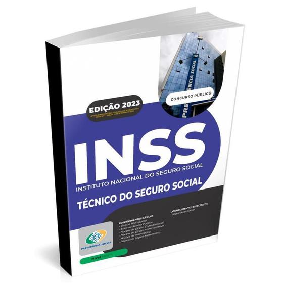 Imagem de Apostila INSS 2023 - Técnico do Seguro Social