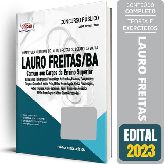 Imagem de Apostila Lauro Freitas Ba 2023 - Comum Aos Cargos Superior