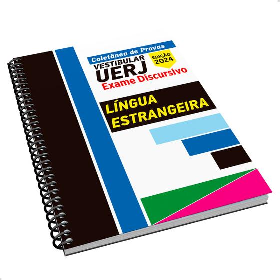 Imagem de Apostila Língua Estrangeira 2ª Fase Exame Discursivo Color