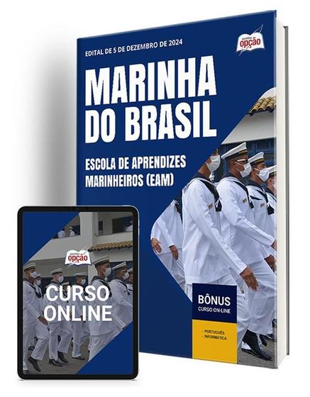 Imagem de Apostila Marinha do Brasil 2024 - Escola de Aprendizes-Marinheiros (EAM)