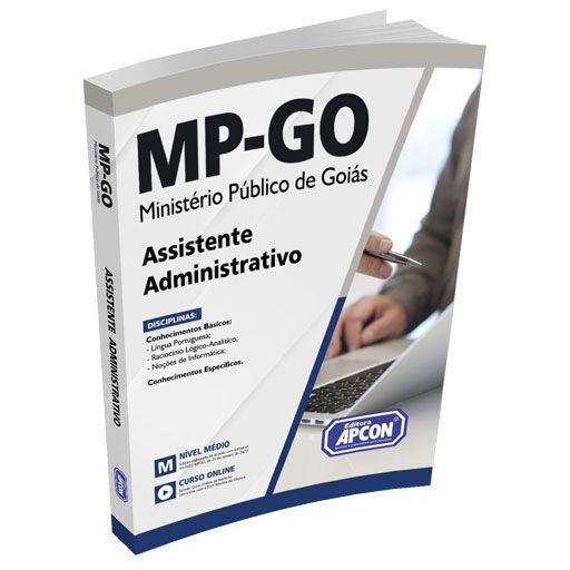 Imagem de Apostila MP-GO 2022 - Assistente Administrativo