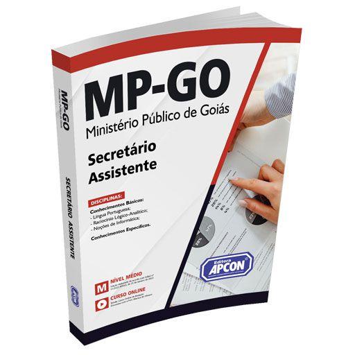 Imagem de Apostila MP-GO 2022 - Secretário Assistente