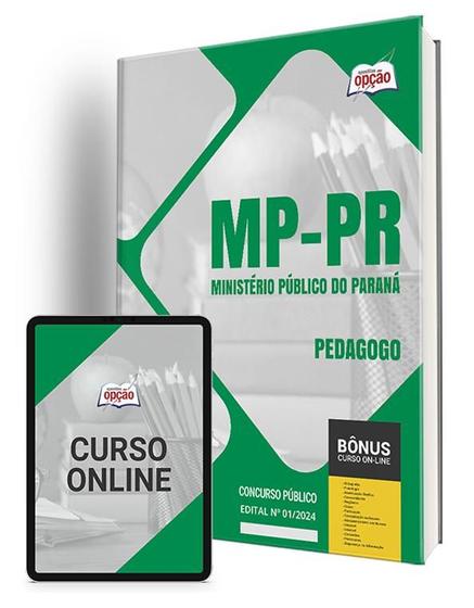 Imagem de Apostila MP-PR 2024 - Pedagogo