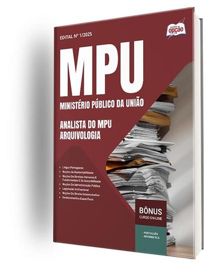 Imagem de Apostila MPU - Analista do MPU - Arquivologia