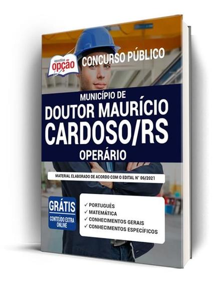 Imagem de Apostila Município de Doutor Maurício Cardoso-RS - Operário