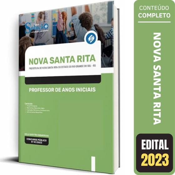 Imagem de Apostila Nova Santa Rita Rs Professor De Anos Iniciais