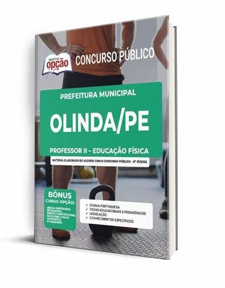 Imagem de Apostila Olinda - Pe 2023 - Professor Ii - Educação Física