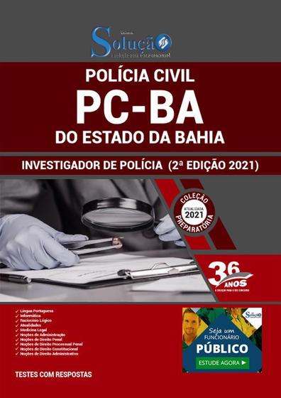 Imagem de Apostila Pc Ba - Investigador De Polícia