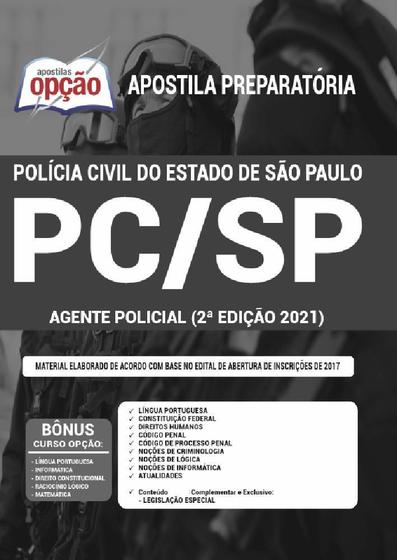 Imagem de Apostila Pc Sp - Agente Policial