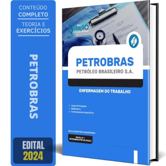 Imagem de Apostila Petrobras 2024 - Enfermagem Do Trabalho