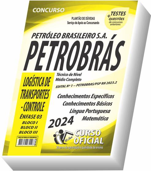 Imagem de Apostila Petrobras - Ênfase 3 - Logística de Transportes - Controle
