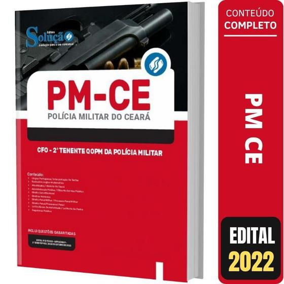 Imagem de Apostila Pm-Ce - Cfo 2º Tenente Qopm Da Polícia Milita