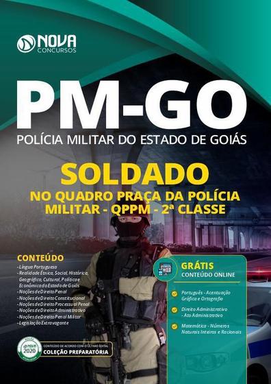 Imagem de Apostila Pm-Go 2020 - Soldado - Qppm - 2ª Classe