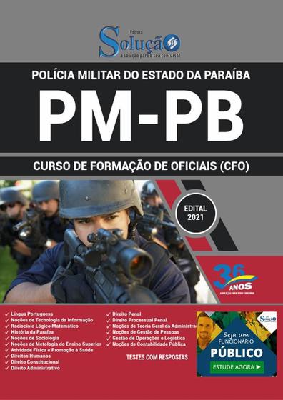 Imagem de Apostila Pm Pb - Curso De Formação De Oficiais (Cfo)