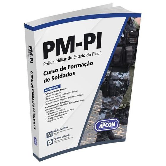 Imagem de Apostila PM-PI 2021 - Curso de Formação de Soldados