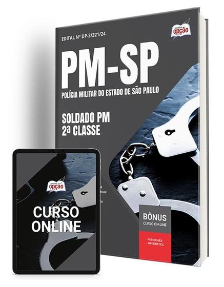 Imagem de Apostila PM-SP 2024 - Soldado PM - 2ª Classe