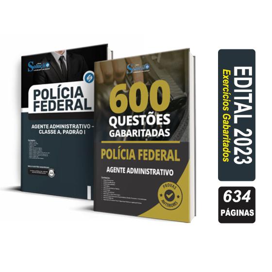 Imagem de Apostila Polícia Federal Agente Administrativo PF + Questões Gabaritadas - Ed. Solução