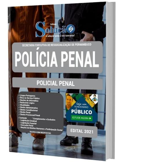 Imagem de Apostila Policia Penal Pe - Policial Penal