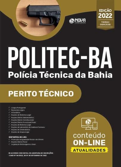 Imagem de Apostila POLITEC-BA - Perito Técnico - Nova Concursos