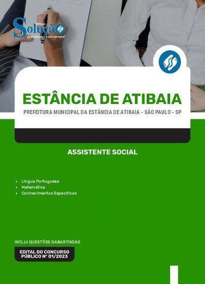 Imagem de Apostila Prefeitura Atibaia Sp 2023 - Assistente Social