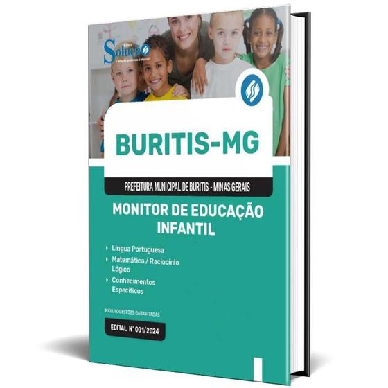 Imagem de Apostila Prefeitura Buritis Mg 2024 Monitor Educação