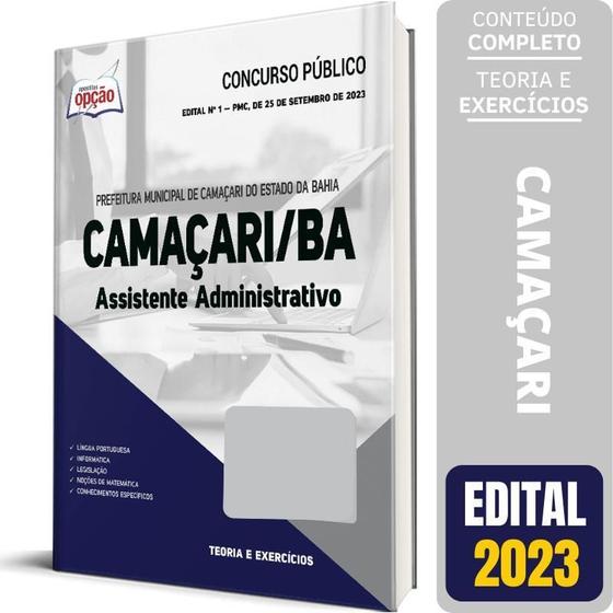 Imagem de Apostila Prefeitura Camaçari Ba 2023 Assistente