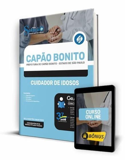 Imagem de Apostila Prefeitura Capão Bonito Sp 2022 Cuidador De Idosos