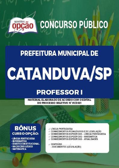 Imagem de Apostila Prefeitura Catanduva Sp - Professor 1