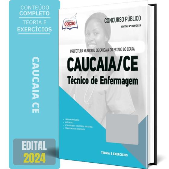 Imagem de Apostila Prefeitura Caucaia Ce 2024 - Técnico De Enfermagem