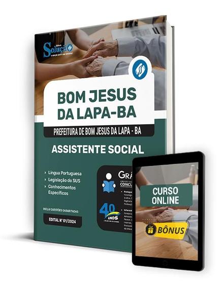 Imagem de Apostila Prefeitura de Bom Jesus da Lapa - BA 2024 - Assistente Social