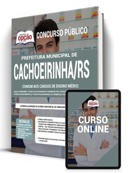 Imagem de Apostila Prefeitura de Cachoeirinha - RS - Comum aos Cargos de Ensino Médio