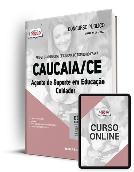 Imagem de Apostila Prefeitura de Caucaia - CE - Agente de Suporte em Educação  Cuidador